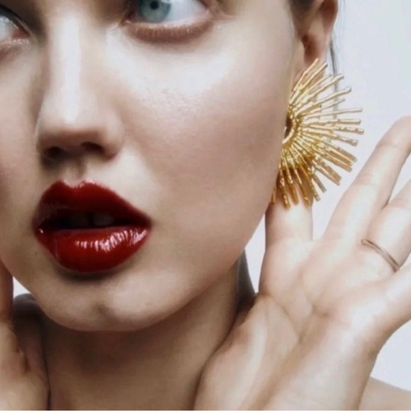 Aria ll Silver Sunrise Earrings - Picture 5 of 9